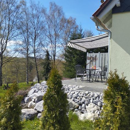 Behagliches Ferienhaus Zaunkoenig -Mit Kamin Und Sauna Tanne Exterior foto