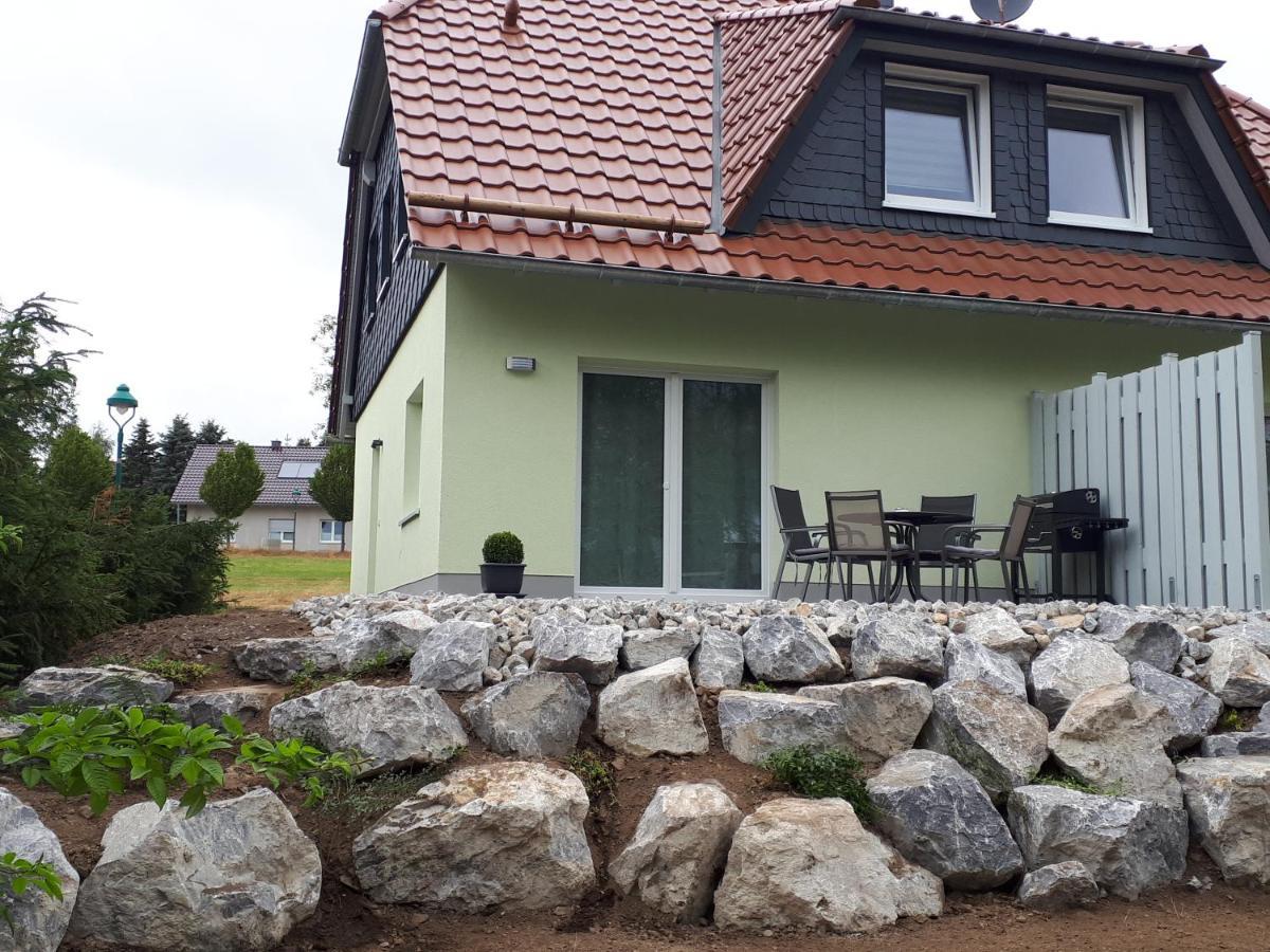 Behagliches Ferienhaus Zaunkoenig -Mit Kamin Und Sauna Tanne Exterior foto