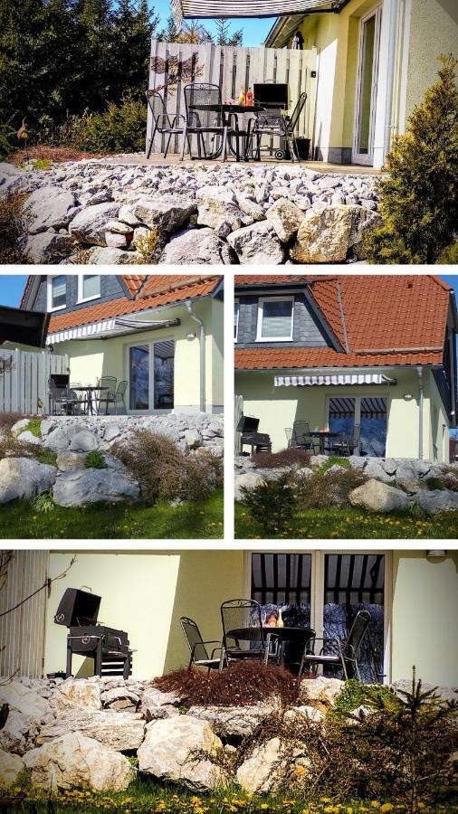 Behagliches Ferienhaus Zaunkoenig -Mit Kamin Und Sauna Tanne Exterior foto